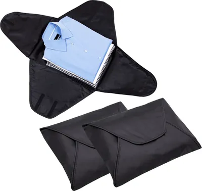Produktbild von 3er Set Hemdentasche, 41x30 cm, schwarz, wasserabweisend