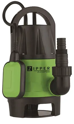 Immagine prodotto di Zipper ZI-DWP900, 900 W, alimentazione a corrente alternata, portata di 14000 litri/ora, colore nero, verde, verde chiaro