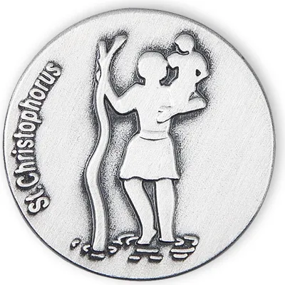 Produktbild von FRITZ COX Christophorus- Automedaille- 2,5cm