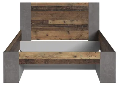 Produktbild von FORTE Clif Jugendzimmer Bett, Liegefläche 140 x 200 cm, Holzwerkstoff, Old Wood
