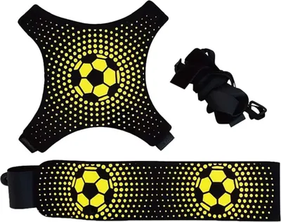 Produktbild von FußBall Training GüRtel, FußBall Trete Wurf Solo ÜBung Training Hilfe Kontrolle FäHigkeiten Verstellbarer GüRtel für Kinder Erwachsene