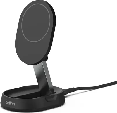 Produktbild von Belkin BOOST Charge Pro Qi2 15W magn.Ladestat.schwarz WIA008btBK