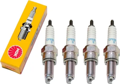 Produktbild von Zündkerzen NGK 4x CPR8EA-9 19 mm Langgewinde Ø 10 mm für Yamaha FJR 1300