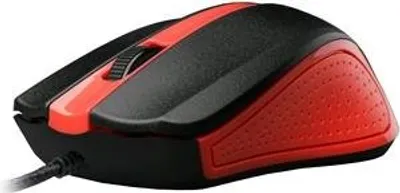Produktbild von Gembird WM-01, USB, Optisch, Universal, Schwarz, Rot, 1,6m, Kabel