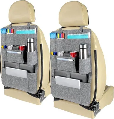 Produktbild von Autositz Organizer Set, Rückenschutz, robust, 2er Set