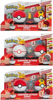 Image de Jazwares - Akcesorium Premium do Gry Pikachu vs Bulbasaur dla Fanów Pokemon