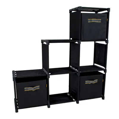 Produktbild von Bo-Camp Campingschrank mit 3 Schubladen Troutman Schwarz