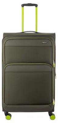 Produktbild von Franky Koffer Gr. L Reisegepäck T27-F Spinner 75er mit Dehnfalte olive/neongreen