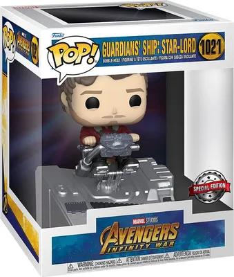 Image de Avengers Infinity War Funko POP ! PVC - Navire des Gardiens Starlord (1021)