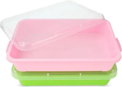 Obrázek produktu pro Ibenzoa® Sada pro smyslové hrátky s pískem, vyrobená z odolného plastu, s víkem a příslušenstvím, bez BPA, odolná vůči UV záření a povětrnostním vlivům, vhodná pro použití v interiéru i exteriéru