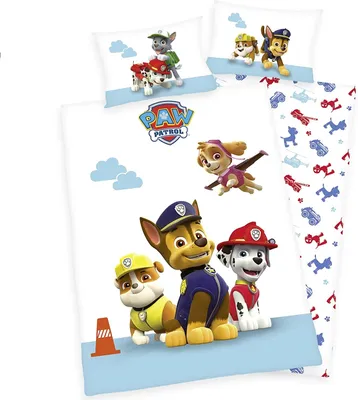 Produktbild von Paw Patrol Flanell-Bettwäsche