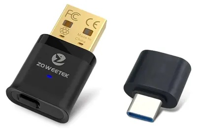 Zdjęcie produktu dla B0310 Nadajnik Audio Bluetooth Usb-C 5.0 aptX 20m