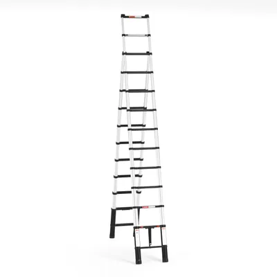 Obrázok produktu pre Teleskopická rebrík "Reformladder" – výška 3,8 metra – hliník – čierna – kompaktná