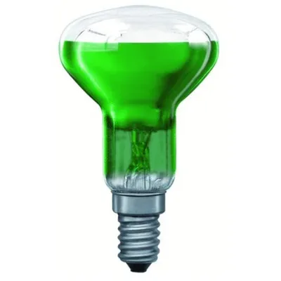 Produktbild von Paulmann Glühbirne Happy Color R50 Reflektor Grün 40W E14 klar Glühlampe Leuchtmittel warm dimmbar