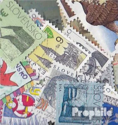 Produktbild von Briefmarken Slowakei 25 verschiedene Marken