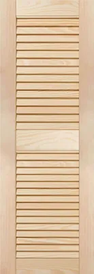 Produktbild von ben+camilla.com OUTDOOR Lamellentüren 1mx40cm für Garten & Bad | Massivholz Kiefer