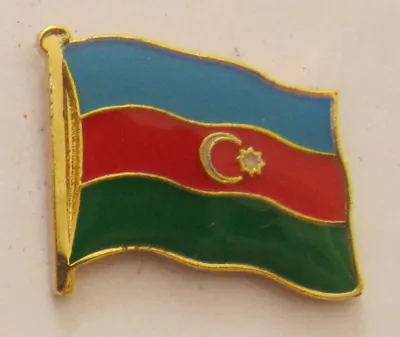 Produktbild von Aserbeidschan Pin Anstecker Flagge Fahne Nationalflagge