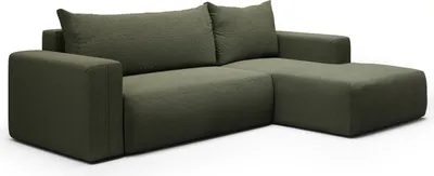 Produktbild von KEF  Ecksofa Lessi – L-Form – 268x72x163 cm – Möbel für Wohnzimmer – Liegefläche 130x212 cm – Mit Schlaffunktion – Polstermöbel – Rechtsseitig Aragon 39