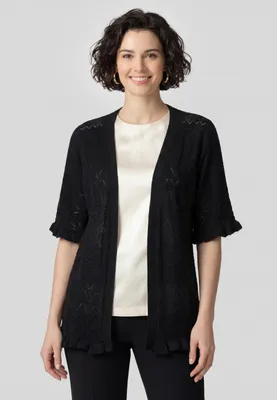 Produktbild von CHANCERY damen strickjacke - schwarz, L