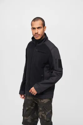 Obrázek produktu pro Bunda Brandit Fleecejacket Ripstop black - 7XL