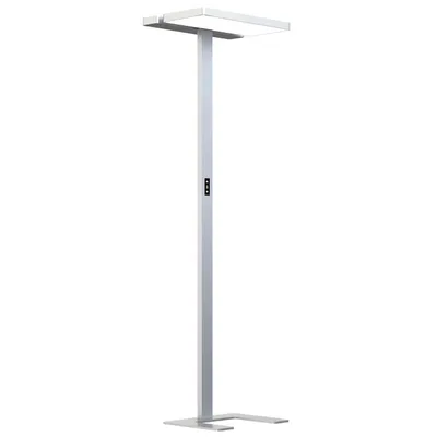 Produktbild von Arcchio LED-Bürostehlampe Aila, silber, Tageslichtsensor
