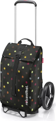 Produktbild von reisenthel citycruiser, Einkaufstrolley mit Tasche, Dots, 40 L, MJ7009