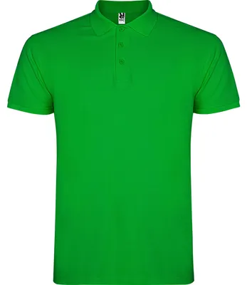 Image de Roly - Polo « Star » pour homme LT5493 (XXL) (vert gazon)