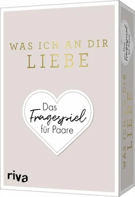 A product shot of a card game box for couples.