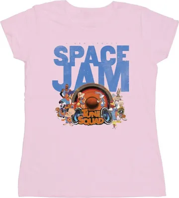 Produktbild von Space Jam: A New Legacy - "Tune Squad" T-Shirt für Damen BI50103 (L) (Babyrosa)