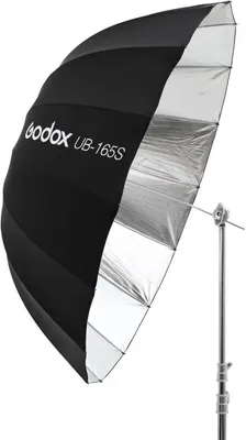 Produktbild von Godox UB-165S silberner Parabolschirm