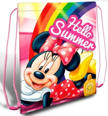 Productafbeelding van Disney Minnie Sporttas, gymtas, 100% polyester