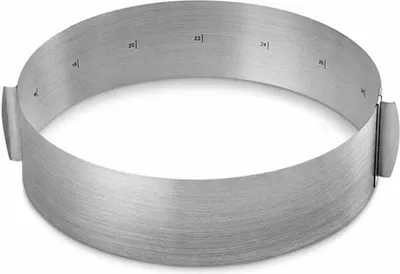 Image de Metaltex 257715010 Cercle à tarte Viennoise réglable