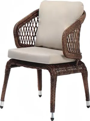 Produktbild von Sessel Rattan Braun r moderner Terrassen hochwertiger stilvolle Möbel