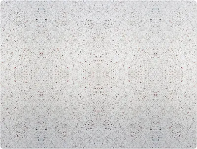 Produktbild von Symmetrischer Terrazzo – Bodenschutzmatte – Stuhlunterlage 120x90 cm – Rutschfest – Hartbodenmatte