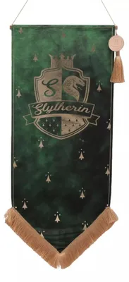 Produktbild von Harry Potter Banner Slytherin – Wanddekoration Hogwarts