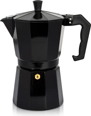 Produktbild von Karl Krüger 501S Alu-Espressocher Italiano schwarz, 3 Tassen