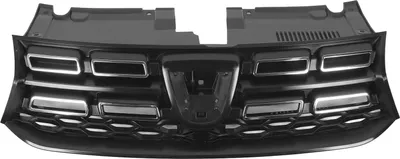 Zdjęcie produktu dla Kratka zderzaka przedniego, chrom, 623108072R, zamiennik do Dacia Sandero Stepway MK2 Facelift 2017-2020