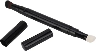 Obrázek produktu pro Zatahovací štětec na make-up, stínový štětec, vlněný kosmetický štětec, dvojitý štětec na make-up, víceúčelový štětec na make-up, nástroj na štětec na make-up