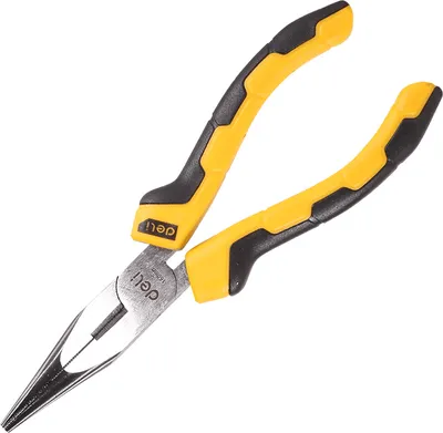 Obrázek produktu pro Jehlové kleště 6" Deli Tools EDL2106 (žluté)