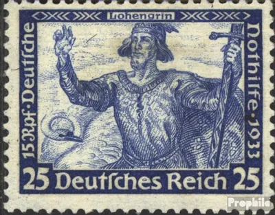 Produktbild von Briefmarken Deutsches Reich 1933 Mi 506 postfrisch Nothilfe:Wagner
