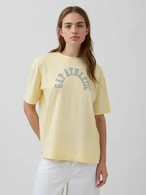 Produktbild von GAP Oversize-T-Shirt mit Athletic VintageSoft-Logo L