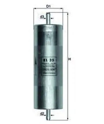 Immagine prodotto di Filtro carburante KNECHT KL 35