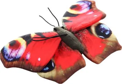 Image de Papillon en peluche 24 cm Respect de l'environnement