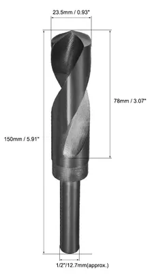 Produktbild von Bohrer Spitze HSS 9341 1/2''Direkt Schaft 23,5 mm