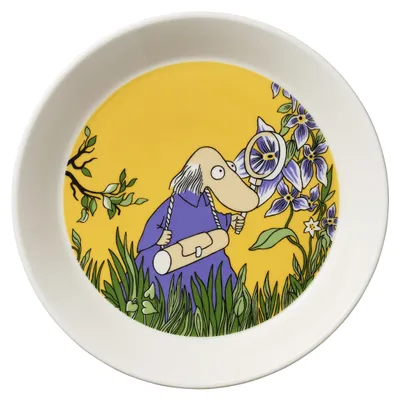 Produktbild von Moomin plate 19cm Hemulen yellow 1066916