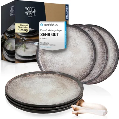 Produktbild von Moritz & Moritz VIDA 6tlg Dinnerteller Beige