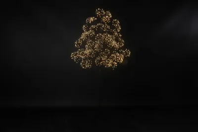 Productafbeelding van Kerstboom LED Dorion L zwart Countryfield