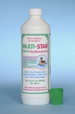 Produktbild von Multi-Star Gescha Der Reiniger Hochkonzentrat 1 Liter inkl. Messbecher