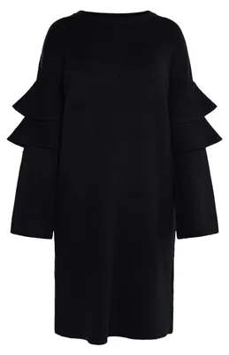 Image de Robe pour femme AODA - noire, XL/XXL