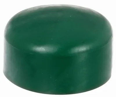 Immagine prodotto di Alberts 855253 Tappo per pali metallici rotondi, in plastica, verde, per pali Ø 60 mm, set da 10